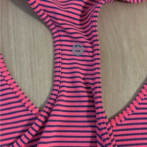 lululemon athletic Striped One Piece - Pink and Blue